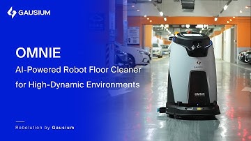 Gausium Omnie | AI-Powered Robot Floor Cleaner for High-Dynamic Environments