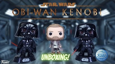 Unboxing Obi-Wan Kenobi and Darth Vader 2 Pack Funko Pop | Darth Vader 543 Special Edition