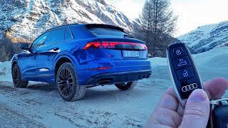 Audi Q8 3.0 V6 TDI Quattro TEST Nie ma nic lepszego niż DIESEL w trasy! [4k]