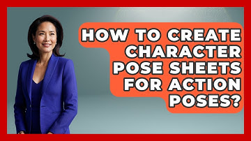 How To Create Character Pose Sheets For Action Poses? - The Virtual Art Desk