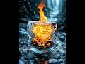 Flaming ice #ai #art shorts #superman #dc #magic #fantasy #fire #ice