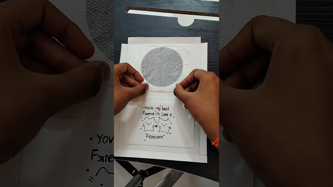 "DIY Light-Up Friendship Card♥️" |