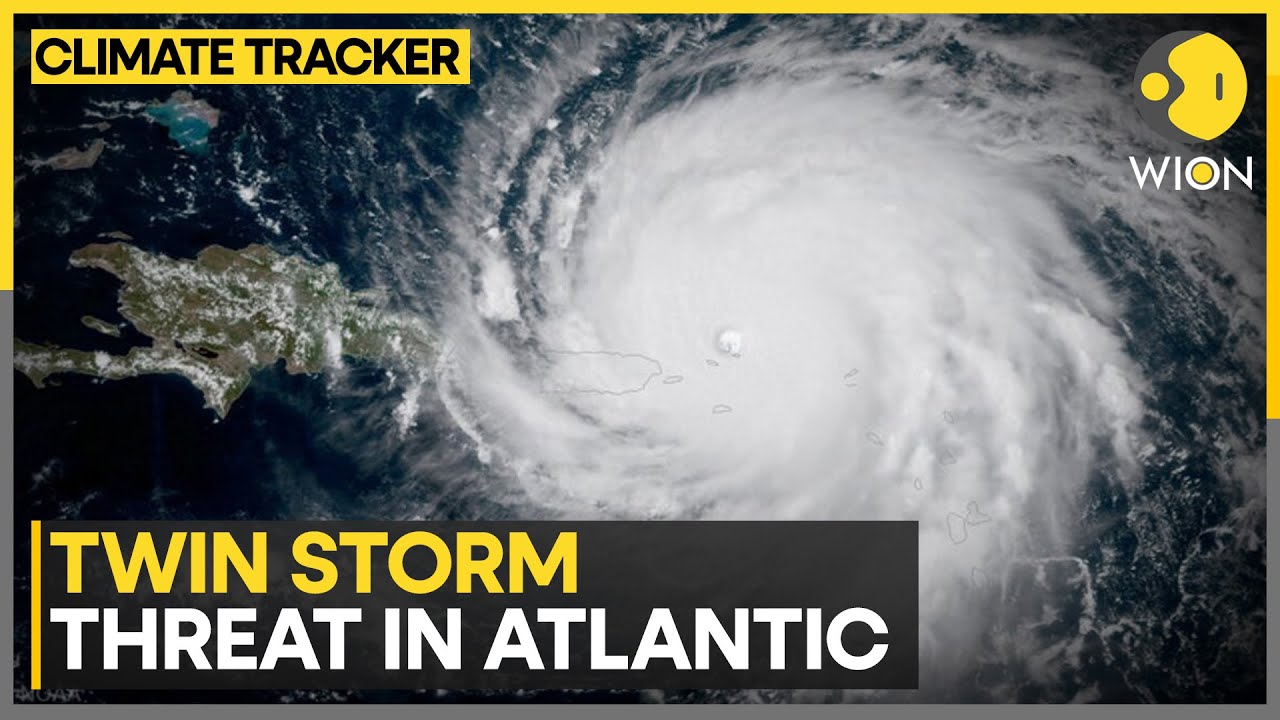 Twin Storm in Atlantic: Tropical Storm Humberto Hits as Another Storm ...
