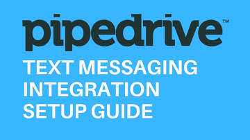 Pipedrive SMS Text Messaging Integration Setup Guide