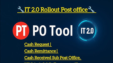 Cash Request | Cash Remittance | Cash Received Sub Post Office, HPO in it 2.0 Rollout post office
