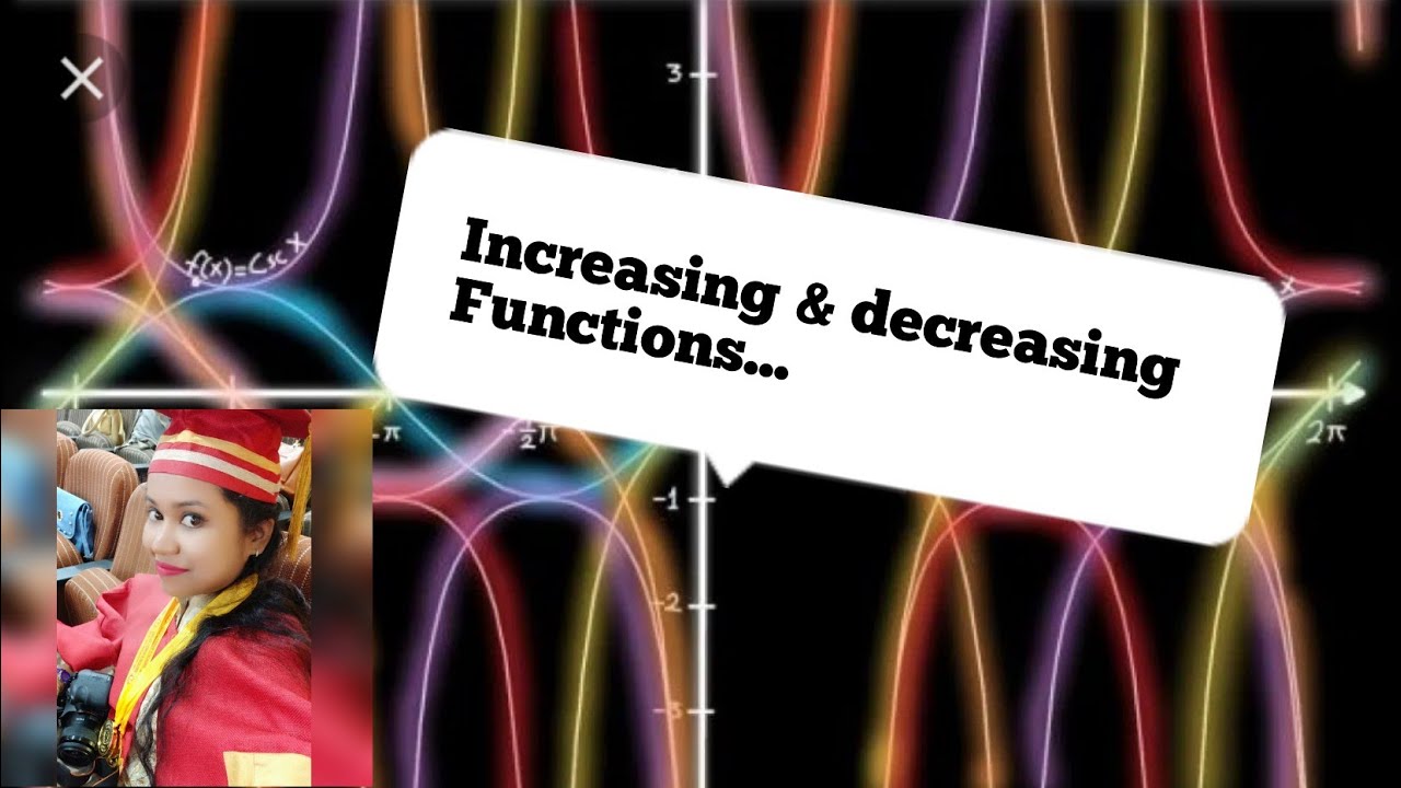 Increasing & decreasing function - YouTube