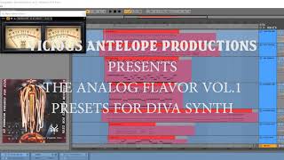 The Analog Flavor Vol. 1 - DIVA - Presets Walkthrough