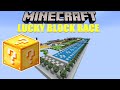 Crazy Minecraft Lucky Block Race | With Friends