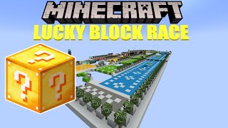Crazy Minecraft Lucky Block Race | With Friends