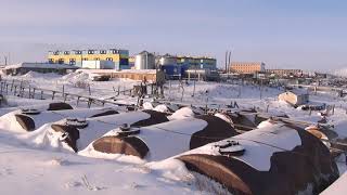 Anadyr city on far north of Russia.