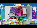Numberblocks ASMR - 15 Minutes compilation unboxing numberblocks friends mathlink cubes 6 to 10