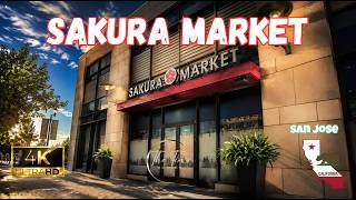 [4K] Sakura Market San Jose Konbini Experimental Store Opening Day: New Japanese by SJSU California