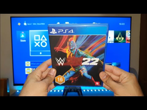 WWE 2K22 Gameplay PS4 Slim (4K HDR TV)