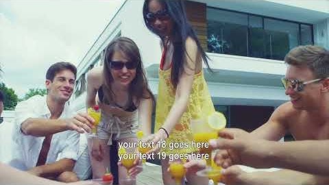 Make YouTube Movie Trailer Video with After Effects template - MakeWebVideo.com