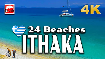 24 Best Beaches of ITHAKA (Ιθάκη), Greece 4K ► Top Places & Secret Beaches in Europe #touchgreece