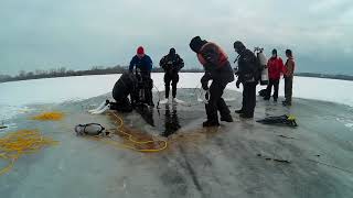 Misery Bay Ice Diving Time Lapse
