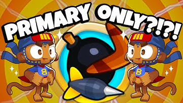 Is It Possible To Win With ONLY PRIMARY TOWERS?? | Bloons TD Battles 2