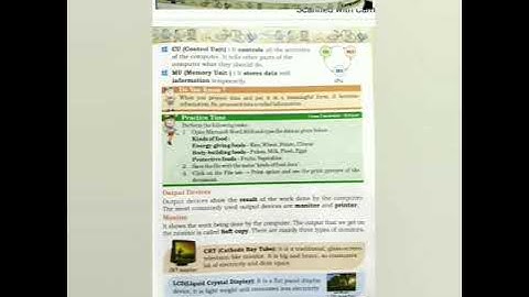 STD 4 (computer) | Ch 1 - introduction to computers | part 2