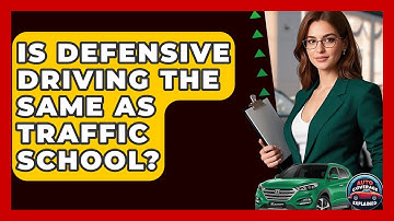 Is Defensive Driving The Same As Traffic School? - Auto Coverage Explained