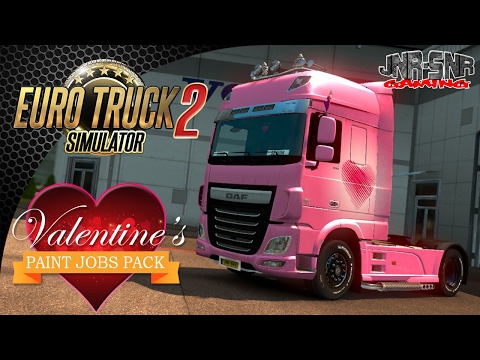Euro Truck Simulator 2 - Valentine's Paint Jobs Pack Video