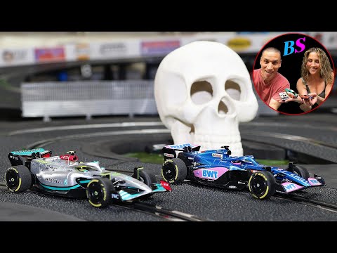 Carrera GO 1/43 F1 slot car racing it's fast & furious