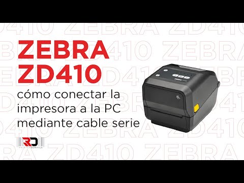 Video: ¿Cómo conecto mi impresora zebra zd410 a mi red?