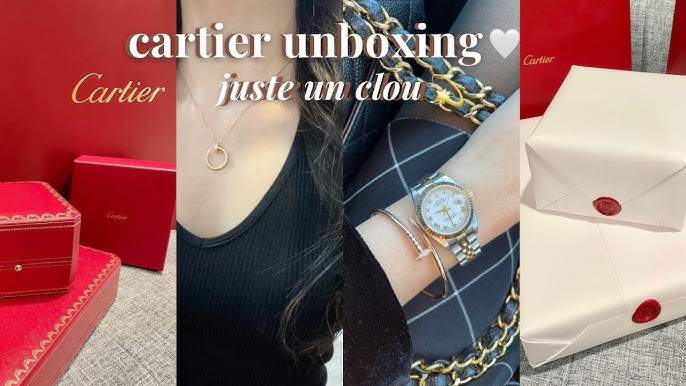 Cartier Juste Un Clou SM bracelet & ring Watch this before buying!  #cartier2021 detailed review 