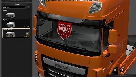How to create Windshield mod for Euro Truck Simulator 2