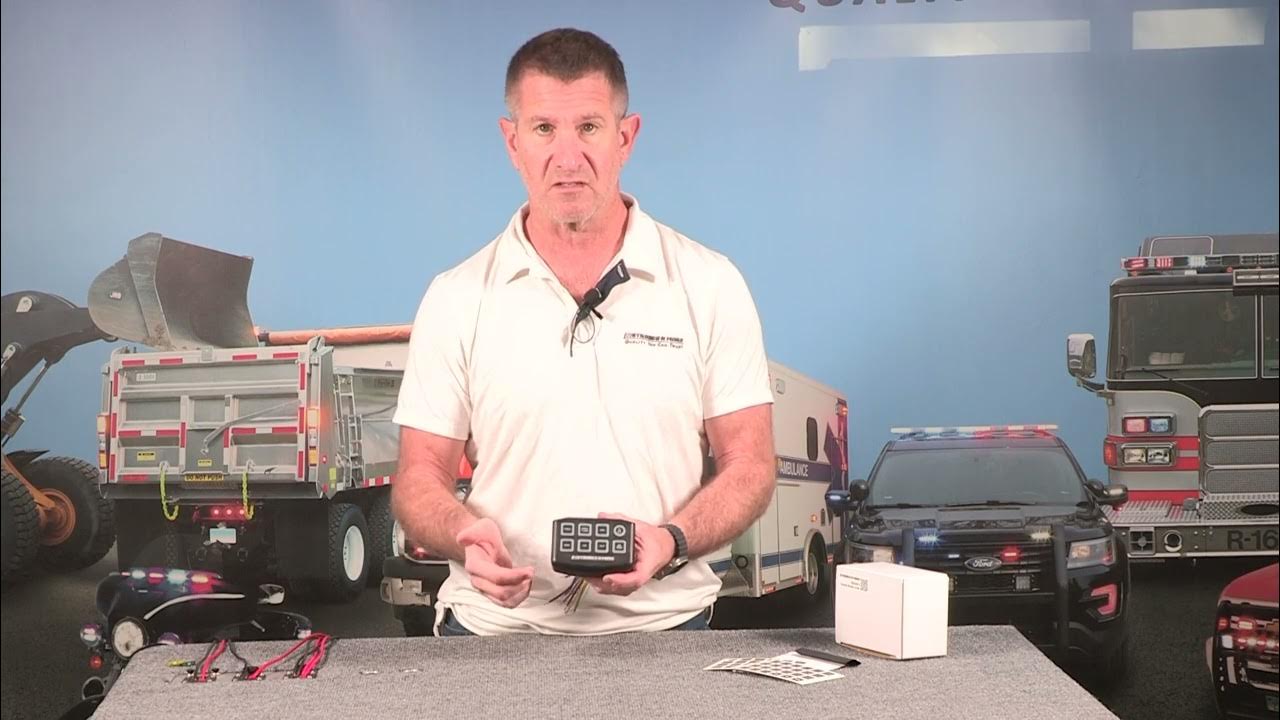 Strobes N More Touch 7 Fully Programmable Switch Box - YouTube