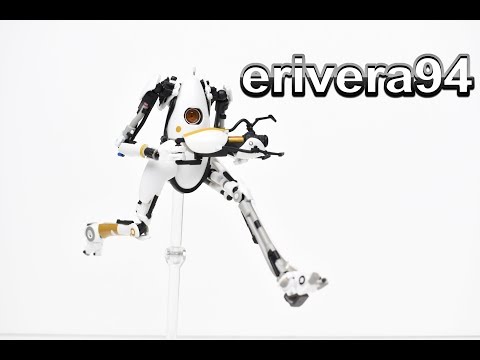 Figma Max Factory Portal 2 P BODY Action Figure Toy Review