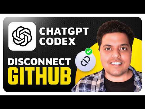 How To Disconnect Github From ChatGPT Codex (Easy Guide)