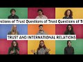 Questions of Trust (Vertrauensfragen): Trust and International Relations / KSWE23