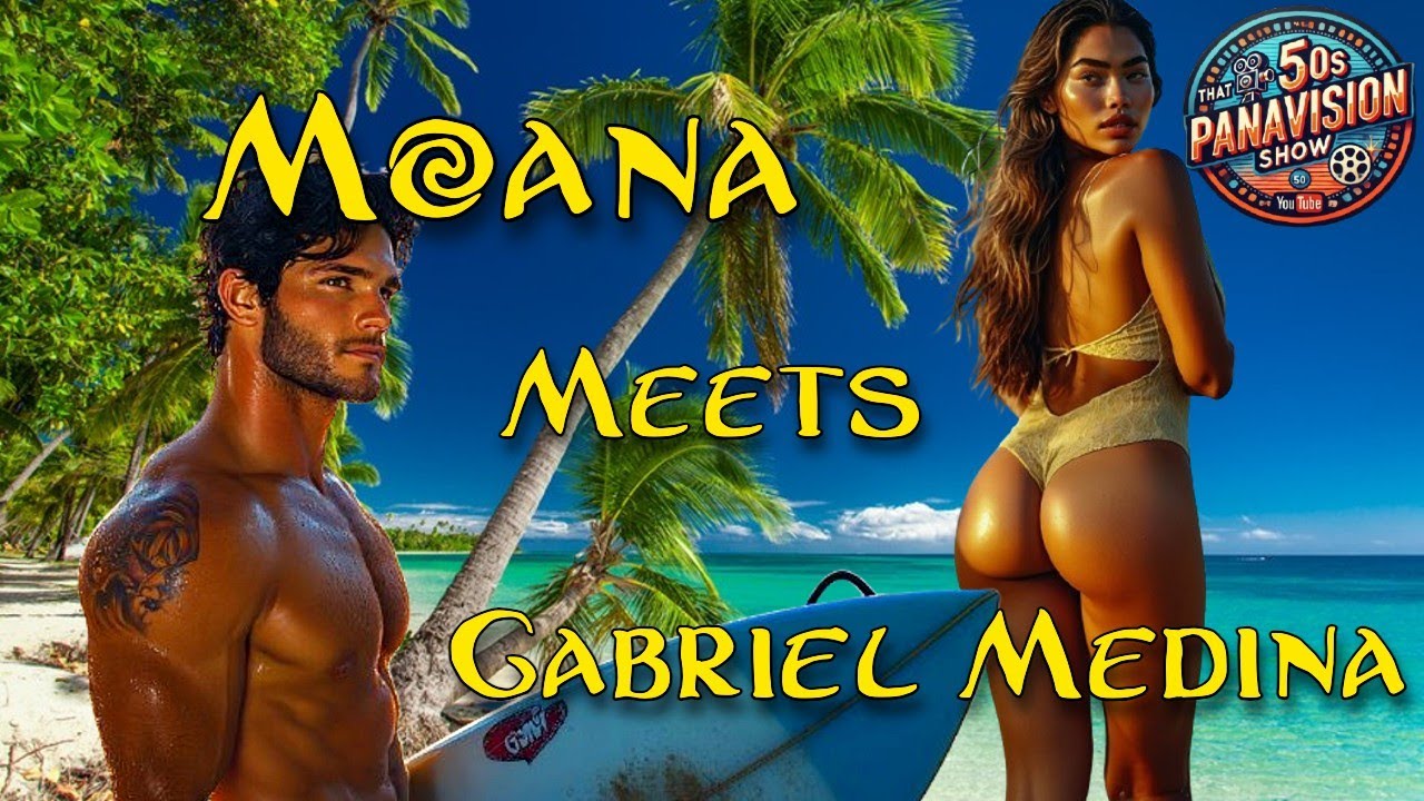 Surfing's Wildest Fantasy: Moana Meets Gabriel Medina
