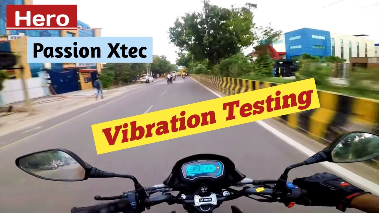 Hero Passion Xtec Vibration Free Top Speed Test / hero passion xtec vibration check / Passion Xtec