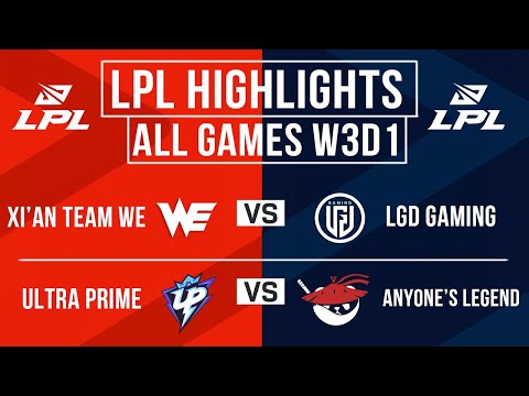 LPL Highlights ALL GAMES Week 3 Day 1 | LPL Spring 2024