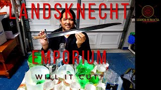Langes Messer from Landsknecht Emporium | Impressions and Cutting