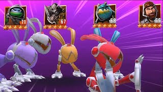 Tmnt Legends Pvp 874 - Leonardo Vision Quest, Rocksteady, Chris Bradford, Bunnies, Slash