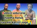 Obboleessi Abdii Dhugaa Jirtu Dubbate Namichi Abdiitti Asiidi Naqee Qabame