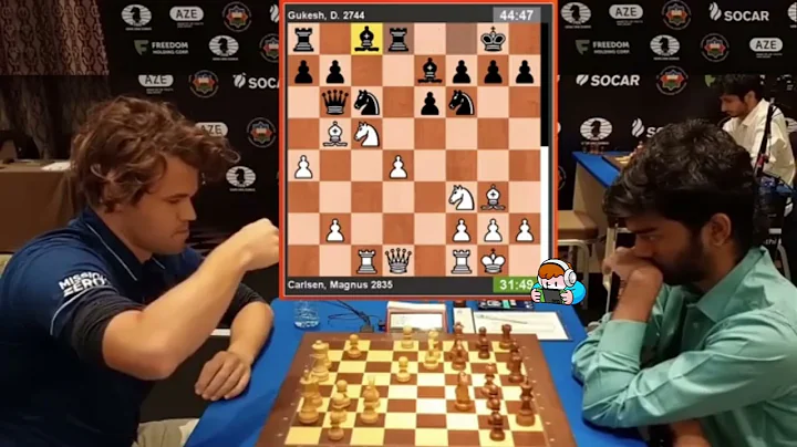 Magnus Carlsen (GOD of endgames) vs Gukesh (India No. 1)#chess