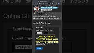 How to Optimize GIFs #shorts