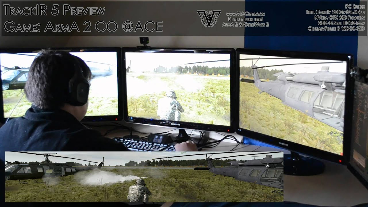 TrackIR 5 Pro Preview - ArmA 2