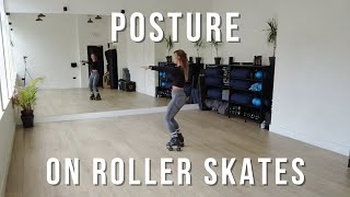 Roller Skate Posture in Homebase Position - RollerSkillz