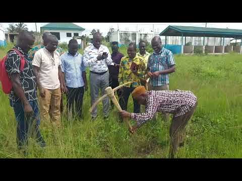 WASSA AMENFI WEST MUNICIPAL ASSEMBLY HANDS OVER SITE CONSTRUCTION OF 3.NO MARKET SHED AT ASANKRANGWA