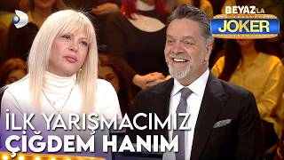 Beyazla Jokerde Çiğdem Hanım Bizimle Yarışıyor - Beyazla Joker