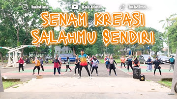 Salahmu Sendiri Senam Kreasi Dangdut Koplo | Tiktok Viral By Kak Dims | UNNES