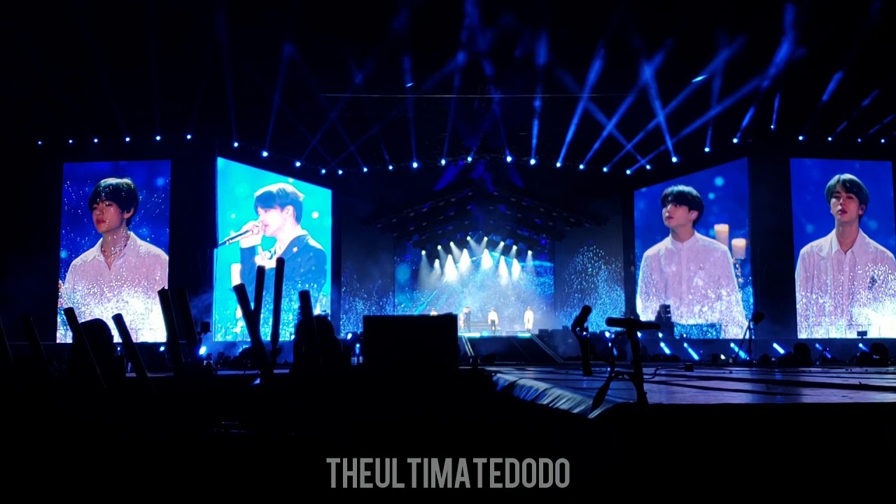 190505 The Truth Untold @ BTS 방탄소년단 Speak Yourself Tour in Rose Bowl Los Angeles Live Concert Fancam