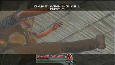 CRAZY Throwing Knife Across Favela Map MW2