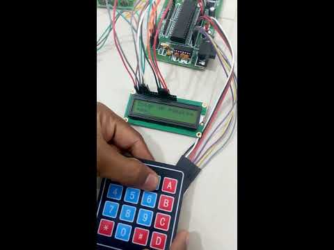 Door lock digital system using 8051 microcontroller