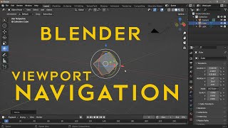 Blender Beginner Tutorial - Viewport Navigation