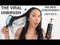 Pairing the viral unbrush w the most moisturizing conditioner  biancareneetoday